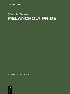 cover image of Melancholy Pride